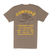 Cowpoke Vintage T-Shirt- Light Brown